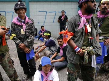 Explosion, gunfire ring out near Bangkok protest site