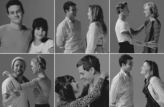 The strange tale of 'strangers' kissing