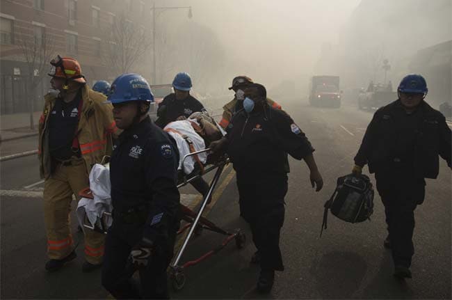 At least two killed in East Harlem building collapse