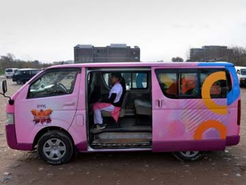 All aboard! Pakistan's first women-only bus 