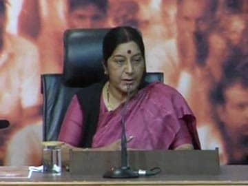 BJP's Sushma Swaraj to contest Lok Sabha polls from Vidisha constituency