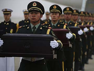 China soldiers remains return home six decades after war