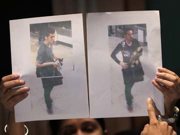 Interpol shows image of two Iranians on missing jet 