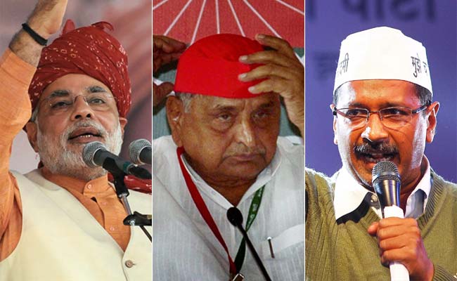 Battle for UP: Narendra Modi vs Mulayam Singh vs Arvind Kejriwal today