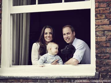 William, Kate release new photo with baby Prince George