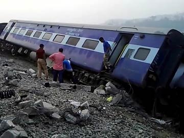 Nine coaches, engine of train derail in Assam; over 50 injured