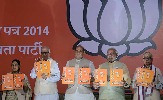 BJP manifesto says no to FDI in multi-brand retail: top 10 points