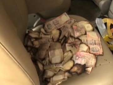 Hidden in Congress Candidate's Car, Rs 2.5 Crore Cash Catches Fire