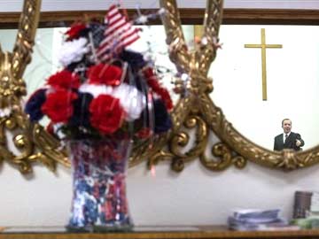 Near Fort Hood, church service honors fallen