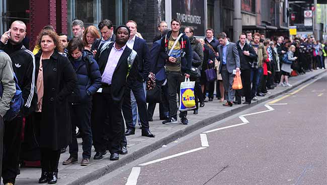 48-hour tube strike forces Londoners overground