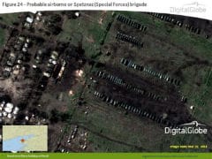 NATO satellite photos show Russian military build-up near Ukraine