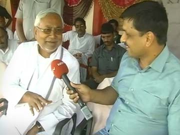 Nitish Kumar admits outcome of general election will impact his government's survival