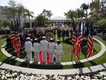 At Nixon library, tension over how to portray a disgraced president