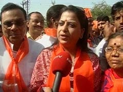 In Gandhinagar, LK Advani's daughter hits the campaign trail