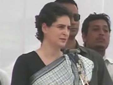 Priyanka Gandhi starts campaign with swipe at Narendra Modi