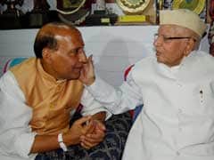 Congress veteran ND Tiwari endorses Rajnath Singh