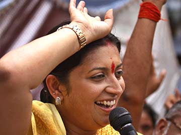 Smriti Irani: small-screen actor's big-ticket moment