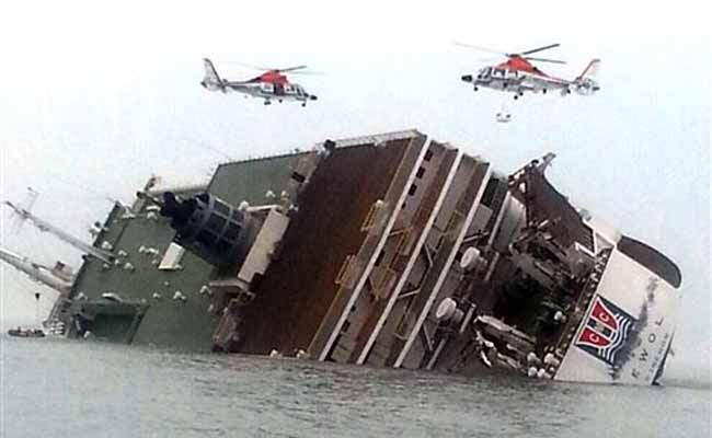 Two dead, over 100 missing as S Korea ferry sinks
