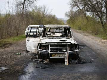 Ukraine forces accuse Russia of staging shooting