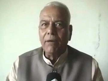 Not contesting polls is Chidambaram's no-trust against himself: Yashwant Sinha