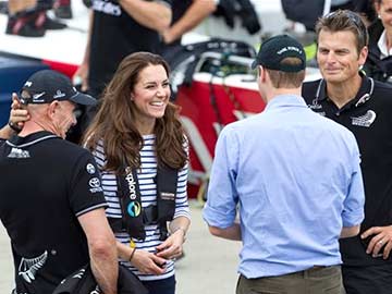 Kate sails past William in race that's royal fun 