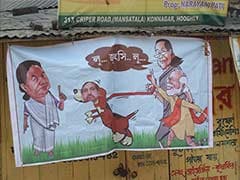 A poster in Mamata Banerjee's Bengal that lampoons Election Commission