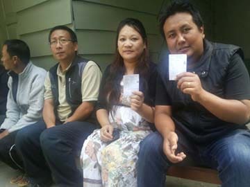 45 percent polling in Mizoram till 2 pm