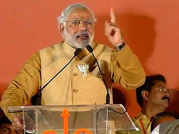 Narendra Modi says Congress ganging up to stop his march to Delhi