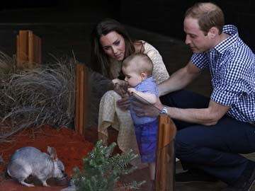 Britain's baby Prince George visits Australian zoo