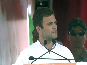 Gujarat development model a 'toffee model': Rahul Gandhi