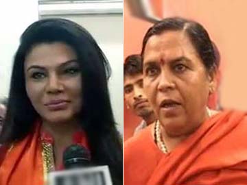Don't compare me to Priyanka Gandhi, Rakhi Sawant tells Uma Bharti
