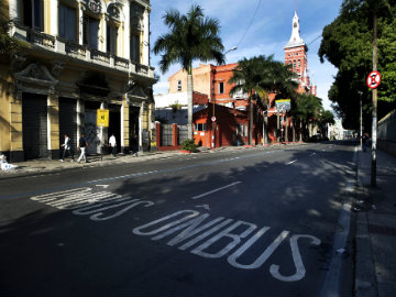 Bus Strike Hits Brazil World Cup City Salvador