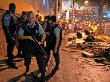 More Brazil Police Patrol in Rio De Janeiro Ahead of World Cup as Assaults Rise