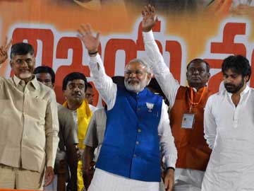 On Naidu's Wish List for Modi, Special Category Status for Seemandhra