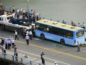 China Authorities: Deadly Bus Fire Caused by Arson 