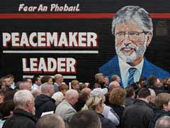Northern Ireland Republicans Rally Against Gerry Adams Arrest