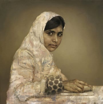 Malala Portrait Fetches US $102,500 at Auction in New York