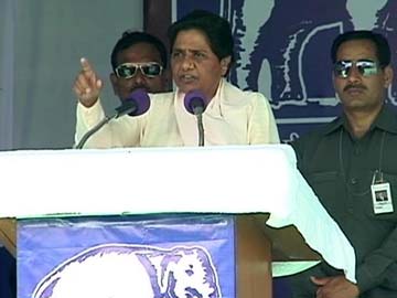 Mulayam Singh Yadav Contesting from Azamgarh to Please his Second Wife: Mayawati
