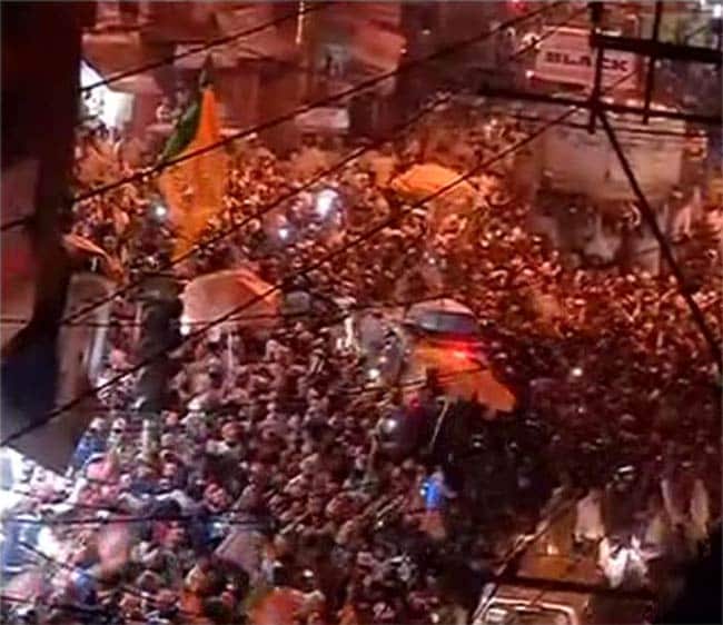 Narendra Modi in Varanasi: 4 Kilometres in 3 Hours And a Show of Strength