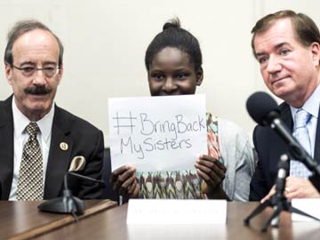 Protest at Nigeria's Presidency for Safe Release of Kidnapped Girls 