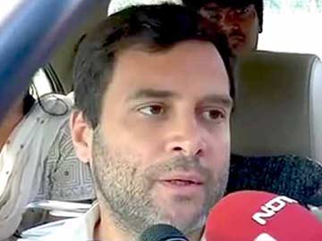 In Amethi Visit On Polling Day, Rahul Gandhi Rebuts Modi On 'Neech Rajniti' Row