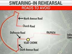 Rehearsal for Narendra Modi's Swearing-In: Routes to Avoid