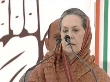 Sonia Gandhi Repeats "Neech Rajniti" Jibe at Narendra Modi