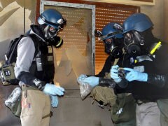 Destruction of Syrian Chemical Weapons a Work in Progress