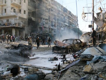Air Strike Kills Ten in Northern Syria: Monitor	