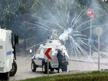 Turkish Police Use Tear Gas on Thousands Protesting Mine Blast