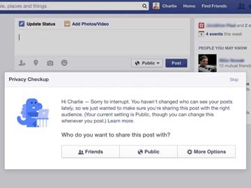 Facebook Offers Privacy Checkup to All 1.28 Billion Users Facebook Offers Privacy Checkup to All 1.28 Billion Users