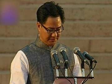 Minister of State (Home Affairs): Kiren Rijiju