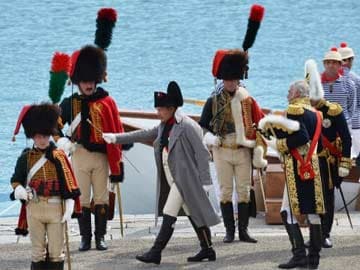 Napoleon Returns to Exile Island for Anniversary