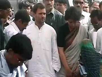 Rahul Gandhi and Priyanka Vadra's First Visit to Amethi After Congress' Electoral Debacle